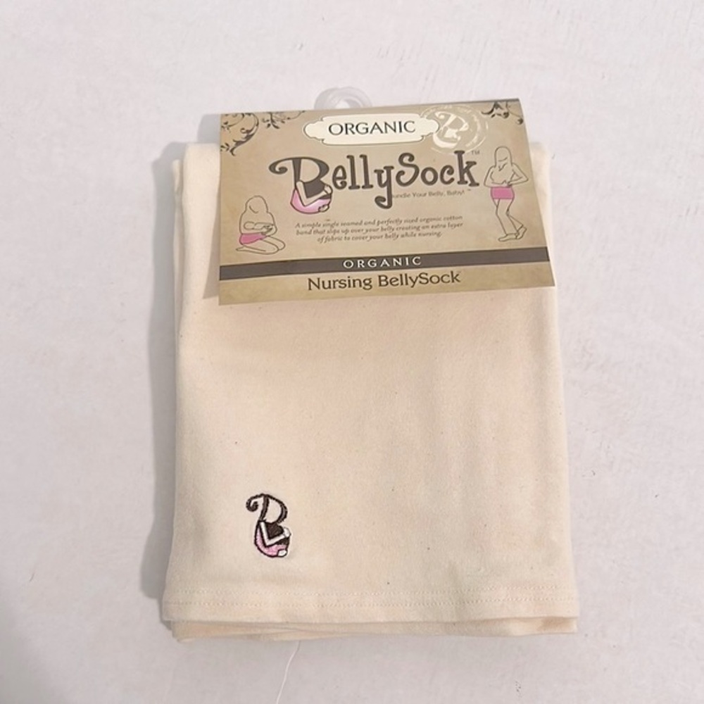 Belly Sock by baby legs Organic Nursing gear- Natural XXL